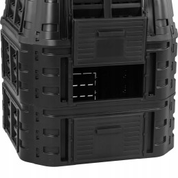 Sodo komposteris organinėms atliekoms 90 x 90 x 145 cm 1000 l