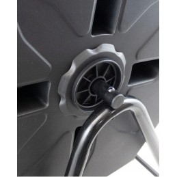 Prosperplast 2 kamerų juodas komposteris