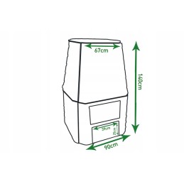 G-comp 1000l komposteris - Lenkiškas šalčiui atsparus