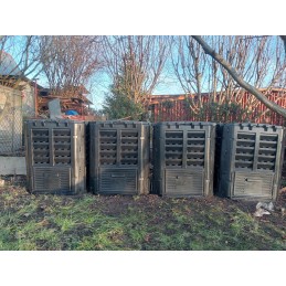 G-comp 740l juodas lenkiškas komposteris, atsparus šalčiui