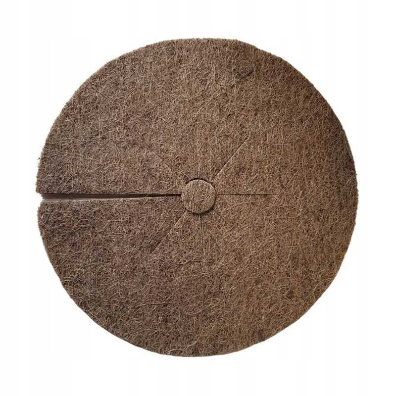 Apsauginis diskas, ruda agrotekstilė, 30 cm, blizgus