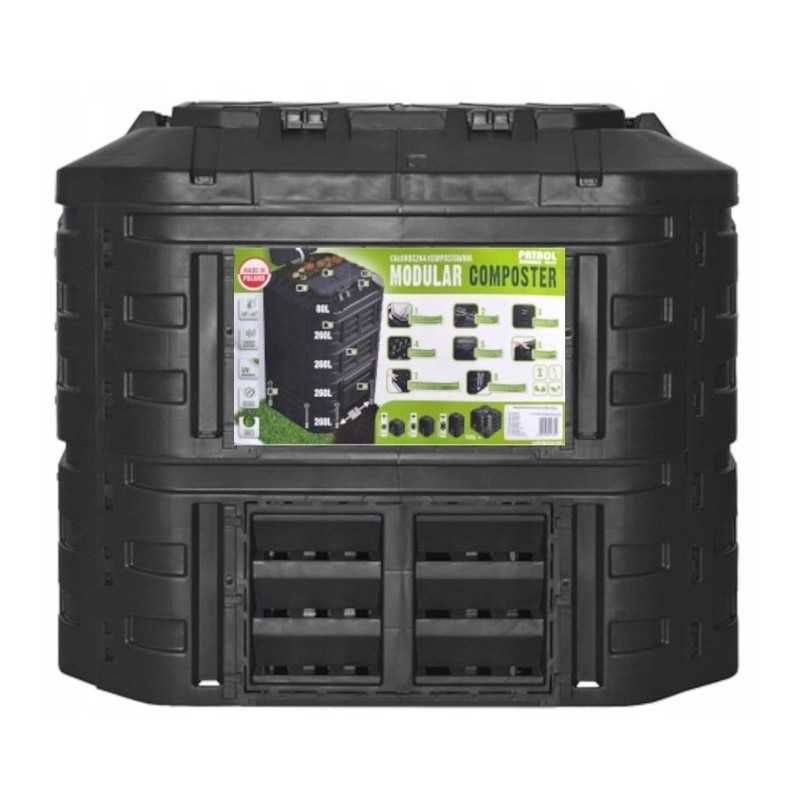 Modulinis komposteris, ištisus metus veikiantis ekologiškas kompostavimo įrenginys