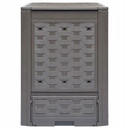 Rudas komposteris 60x60x83 cm 300 l rotango