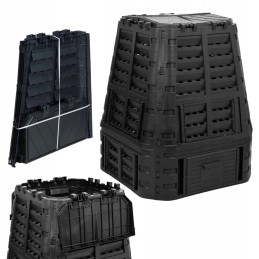 Modulinis komposteris 740l juodas g-comp Polish