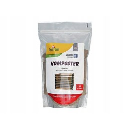 Prosperplast 2 kamerų juodas komposteris