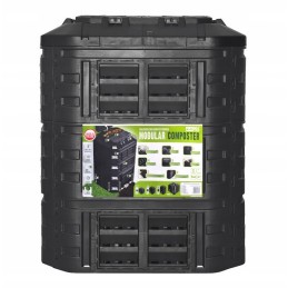 Modulinis komposteris 860 l, juodas