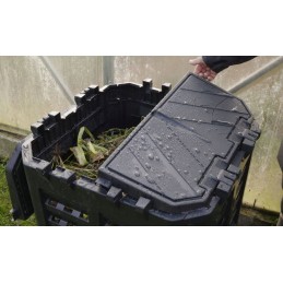 Modulinis komposteris 860 l, juodas