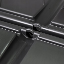 Plastikinis sodo komposteris, juodas, 480 l