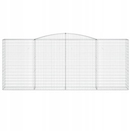 Arched Gabion Basket 400x50x160/180cm Galvanized Iron