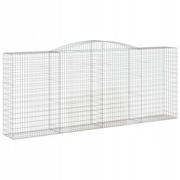 Kaarjas gabioonkorv 400x50x160/180cm galvaniseeritud raud