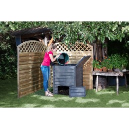 Sodo komposteris 600l sodo modulinė bazė