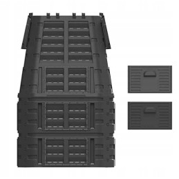 Didelis sodo komposteris, 1000l, nauji variantai