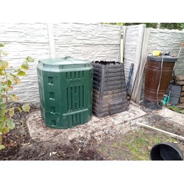 Termokomposteris Prosperplast 900 l, žalias