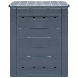 Sodo komposteriai 3 vnt, pilki 60x60x73 cm, 780 l