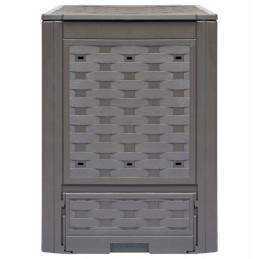 Sodo komposteriai, 2 vnt., 60x60x83cm, 600 l