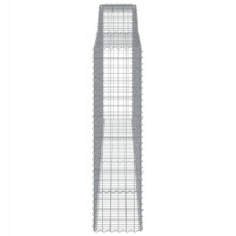 Kaarjas gabioonkorv 400x50x180/200 cm, tsingitud raud