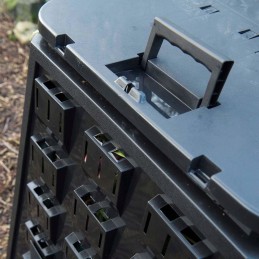 Juodas komposteris 400 l 6071480 lumarko