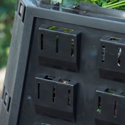 Juodas komposteris 400 l 6071480 lumarko