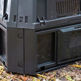 Juodas komposteris 400 l 6071480 lumarko