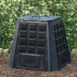 Juodas komposteris 400 l 6071480 lumarko