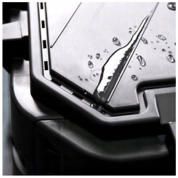 Plastikinis sodo komposteris 1260 l, juodas