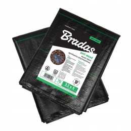 Agrotekstilės kilimėlis nuo piktžolių, agrotekstilė, 0,8x5m'