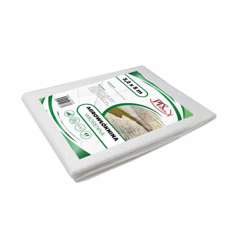 Balta agrotekstilė 3,2x 5m 17gr/m2