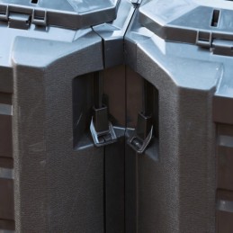 Gamtos komposteris juodas 1200 l