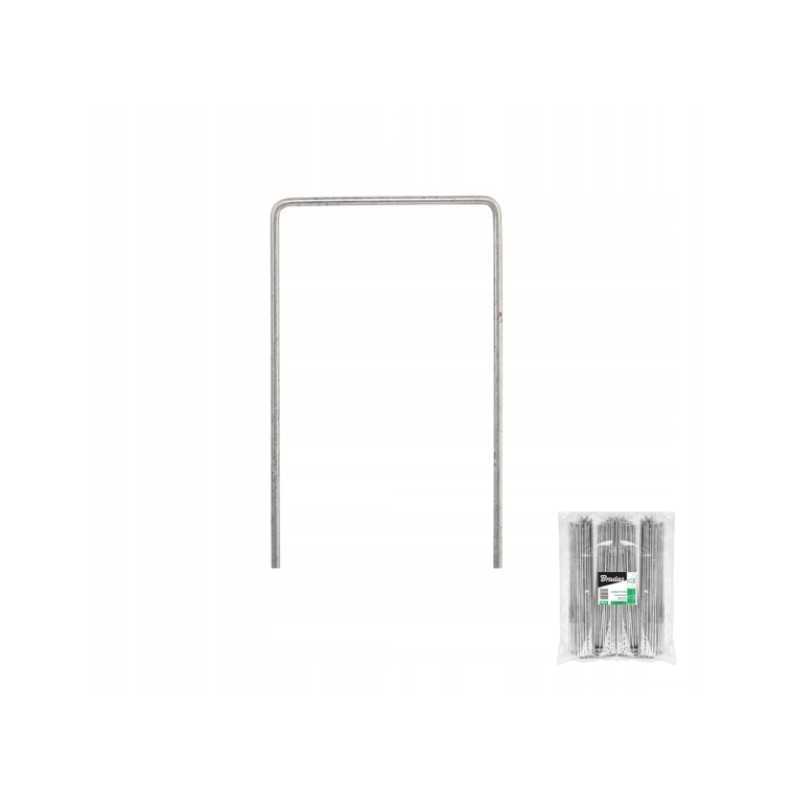 U formos cinkuoto metalo kaištis, plotis 7cm / aukštis 15cm