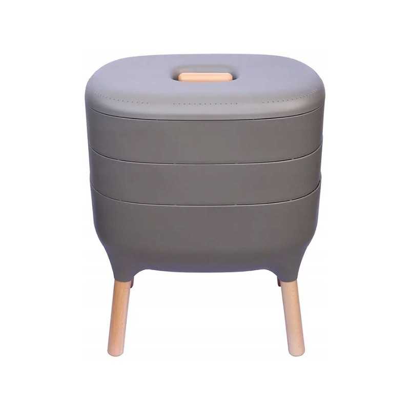 Urbaliveworm ferma, šviesus antracitas