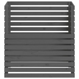 Pilkas komposteris 100x100x102cm pušies mediena