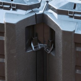 Gamtos komposteris juodas 1200 l