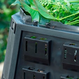 Gamtos komposteris juodas 1200 l