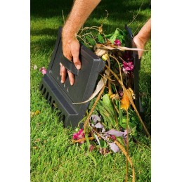 Mega plastikinis komposteris be pagrindo, 650l