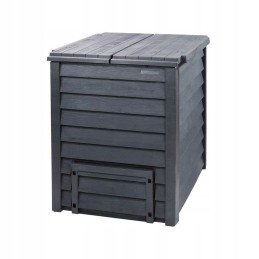 600l termo-medienos komposteris, ruda garantija