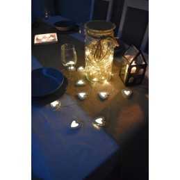 Džiuto audinys, plotis 25 cm per metrą