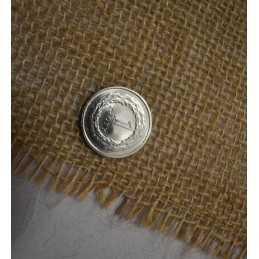 Džiuto audinys, plotis 25 cm per metrą