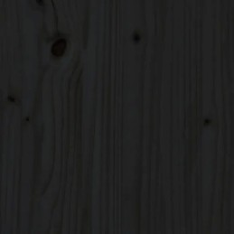 Juodas komposteris 80x80x78 cm medžio masyvo padažas