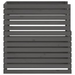 Medinis komposteris 100x100x102 cm, pilkas