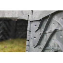 Termokomposteris 2000l eco 100, ištisus metus, atsparus šalčiui, uždaras, žalias