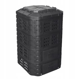 Patrol multi kompostētājs 1120l melns