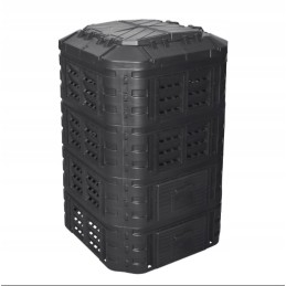 Patrol multi kompostētājs 1120l melns