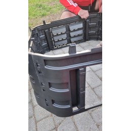 Patrol multi kompostētājs 1120l melns