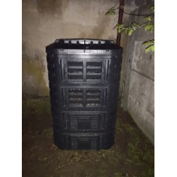 Patrol multi kompostētājs 1120l melns