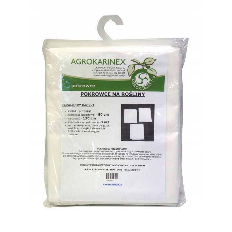 Apsauginis gaubto užvalkalas augalams 80x120 3 vnt