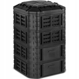 Modular garden composter for organic waste 90 x 90 x 145 cm 1120