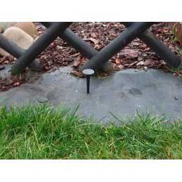 Smeigtukai, kaiščiai agrotekstilės inkarams, 100 vnt, 12 cm