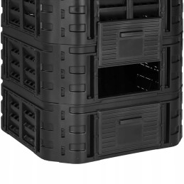 Modular garden composter for organic waste 90 x 90 x 145 cm
