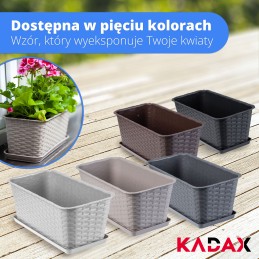 Balkona puķu pods parūpēsies par jūsu ziediem
