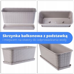 Balkona puķu pods parūpēsies par jūsu ziediem